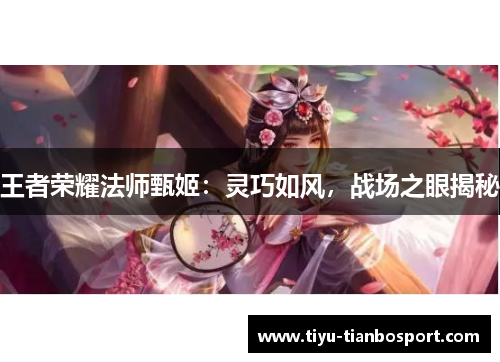 王者荣耀法师甄姬：灵巧如风，战场之眼揭秘
